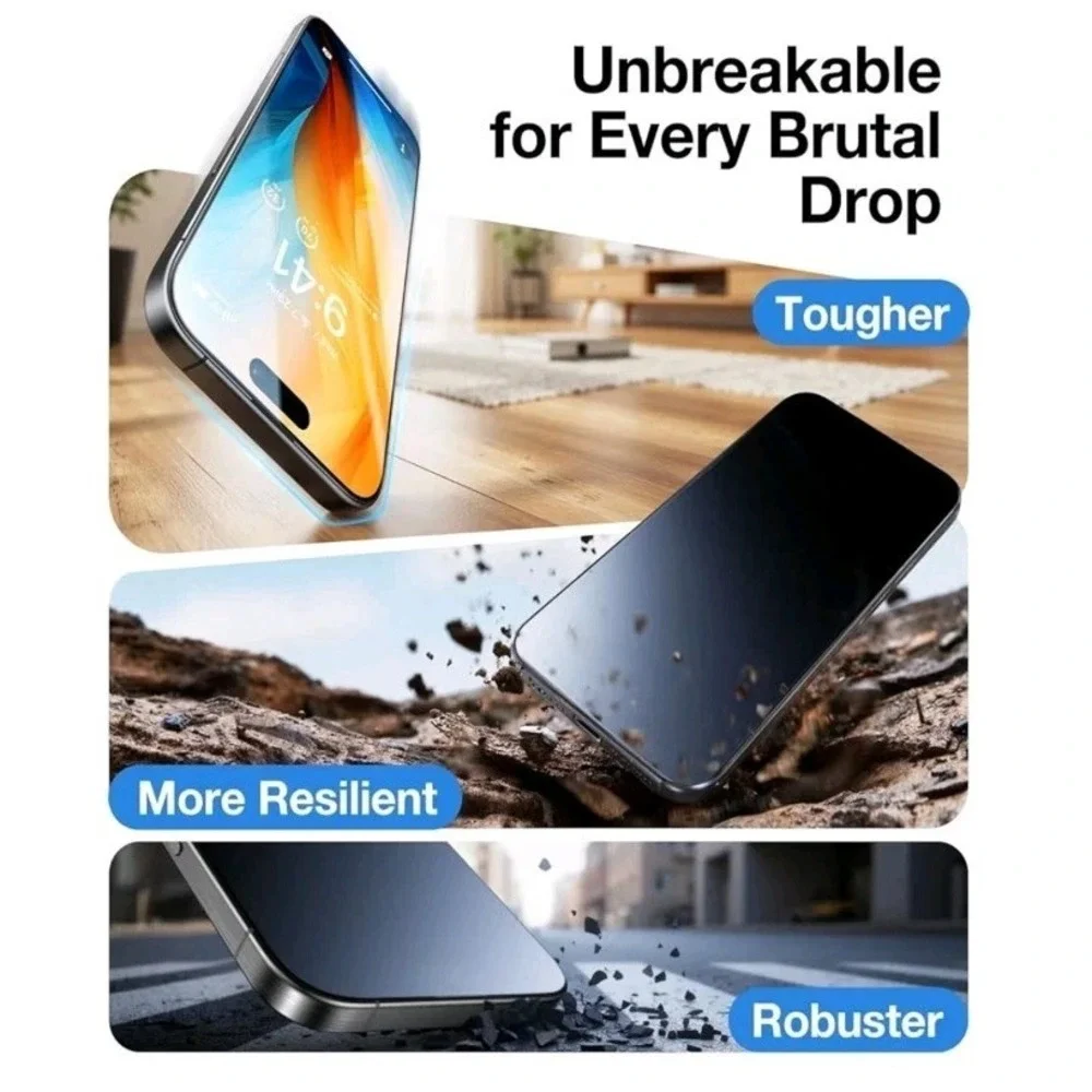 UltraGlass UNBREAK TOP 9H+ Armor for iPhone 17 Pro Max Screen Protector - Sealed